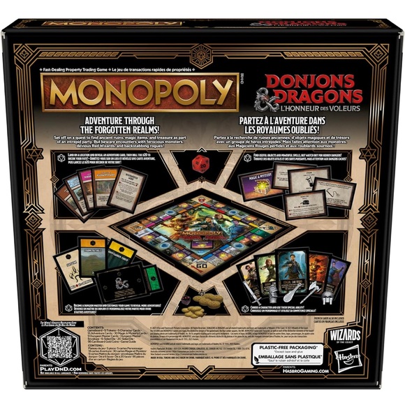 Board game - NEW ! Monopoly - Dungeons & Dragons, Honour Among Thieves - Picture 2 of 10